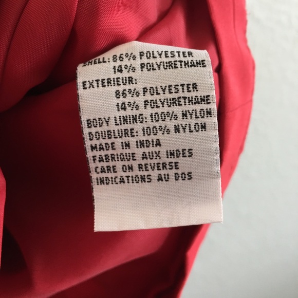 Talbots Cranberry Lined Jacket - Picture 7 of 8